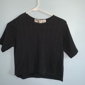 Black short sleeve shirt